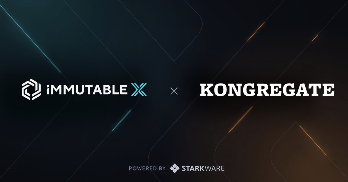 Kongregate Partners with Immutable X to Bring Fun to Blockchain